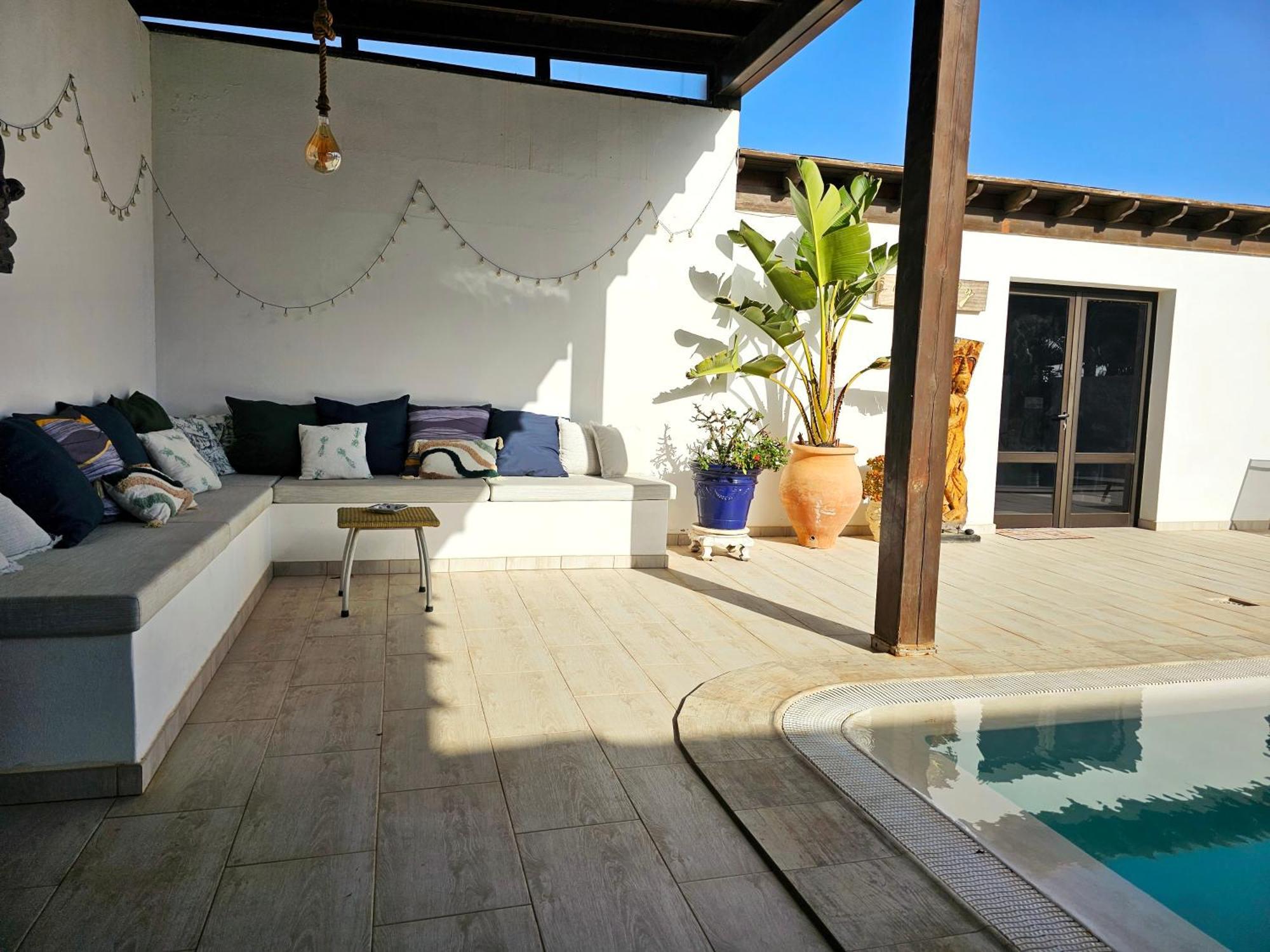 Villa Nazoly, Oasis De Tranquilidad Con Piscina Privada En El Corazon De Lanzarote Nazaret Екстериор снимка
